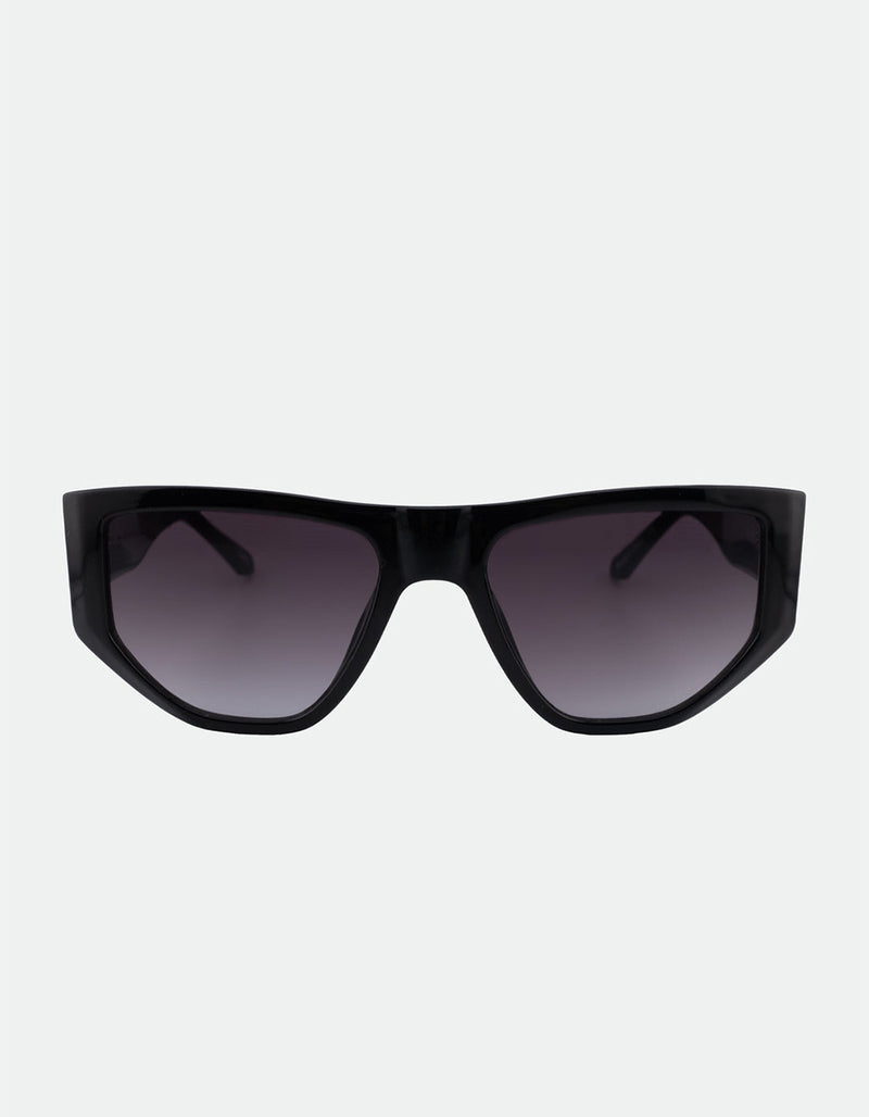 Elka Sunglasses - Black/Smoke Fade
