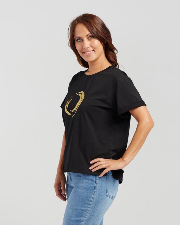 Elodie T-Shirt - Black