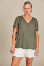 Esme Blouse - Olive