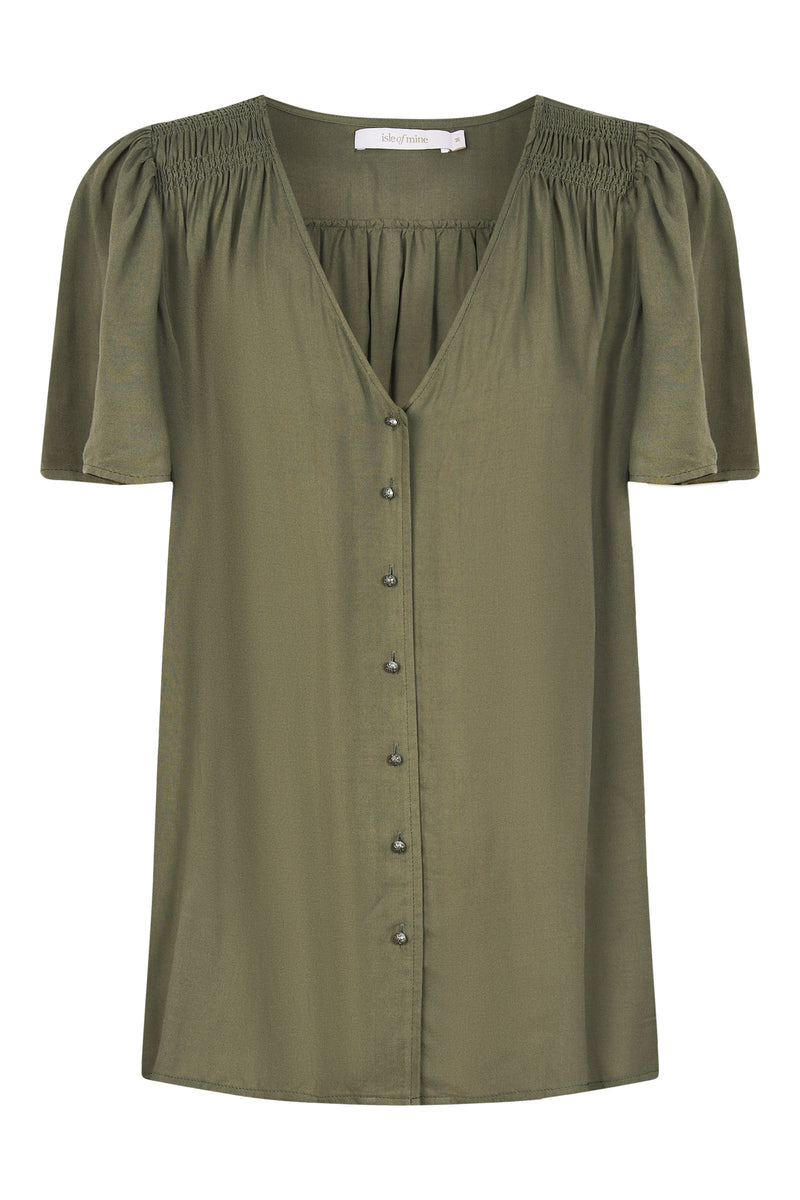 Esme Blouse - Olive