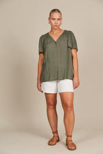 Esme Blouse - Olive