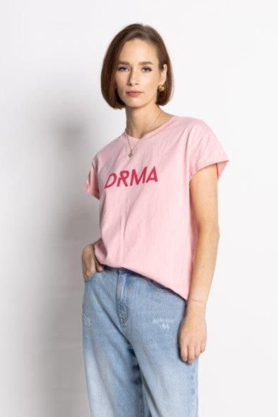 Drma Zoe Tee - Pink/Red