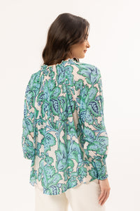 Encourage Top / Aqua Charm - Girl Next Door Fashion