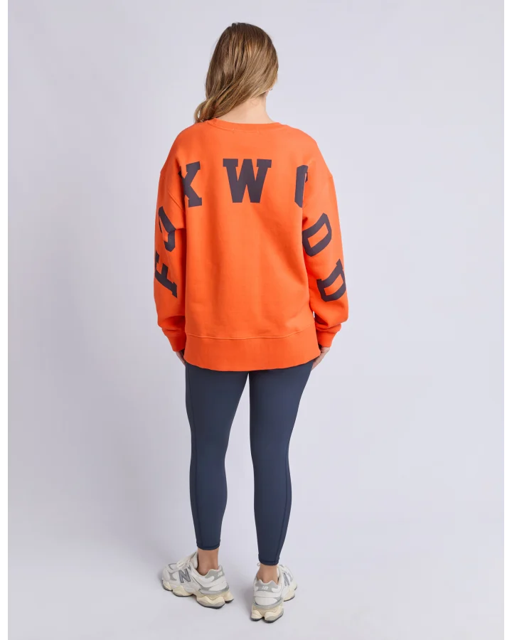 Interval Crew / Orange & Navy