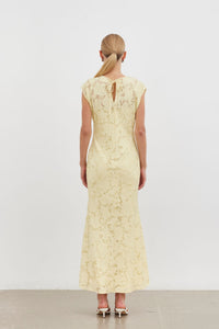 Amani Maxi Dress - Buttercream