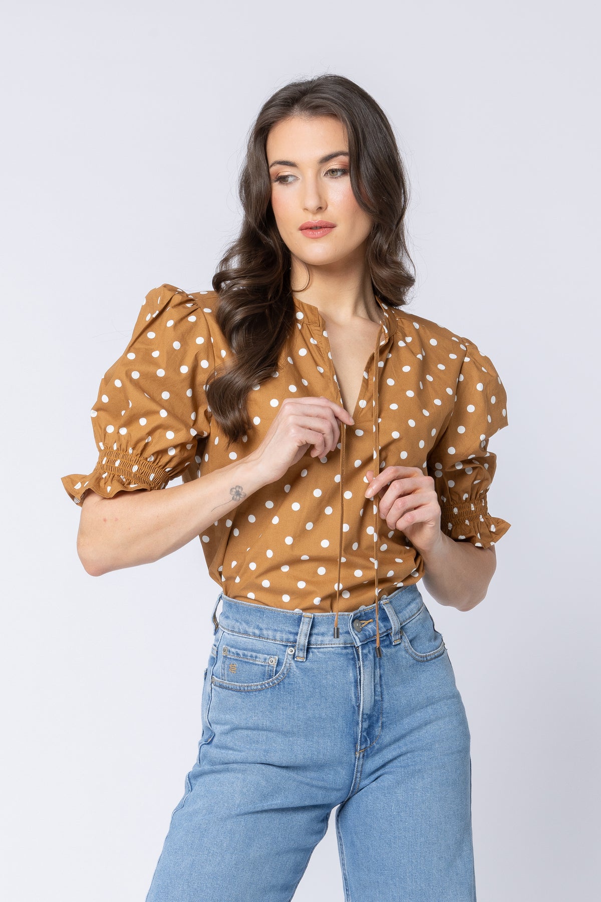 Honey Blouse / Cotton Caramel