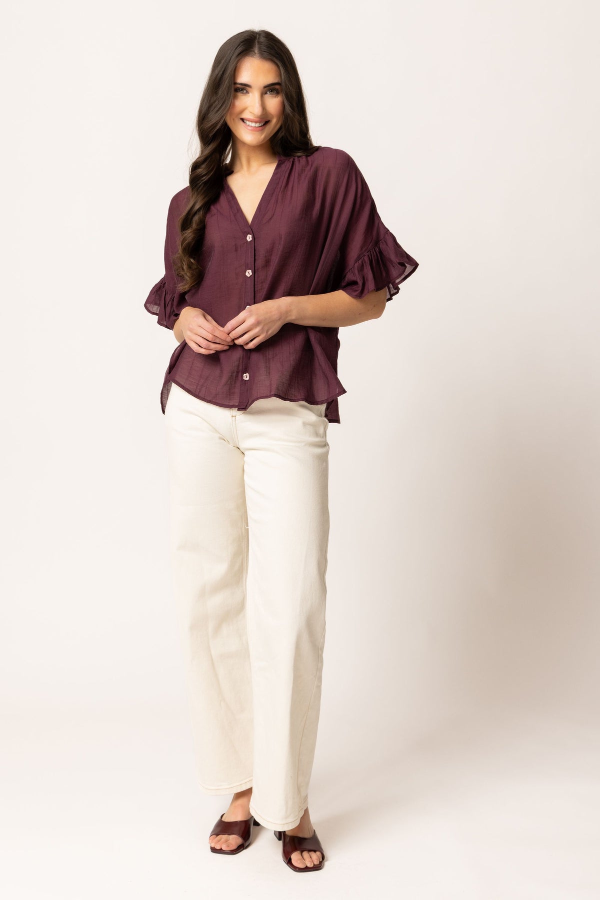 Riverstone Shirt / Plum
