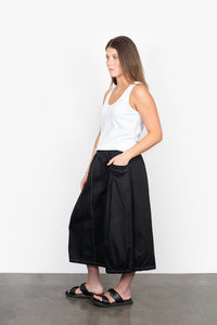 Cyrus Skirt - Black Contrast