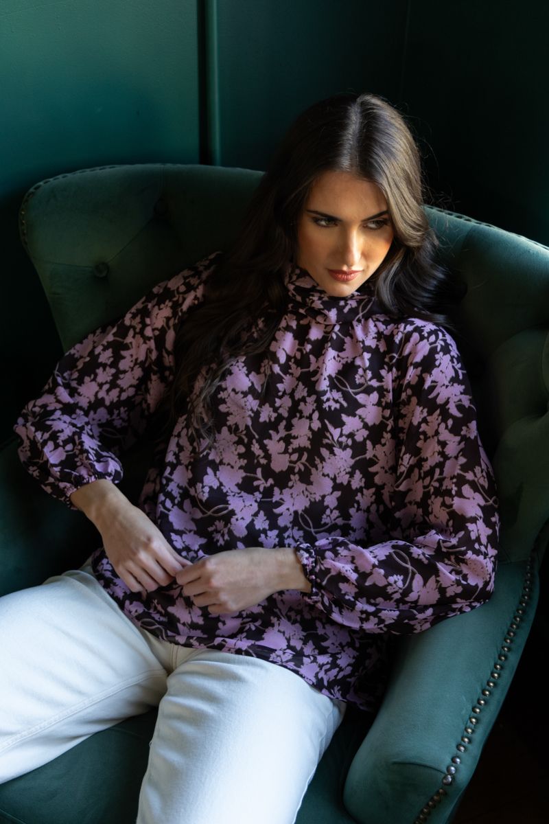 Love Note Blouse / Lilac Whisper