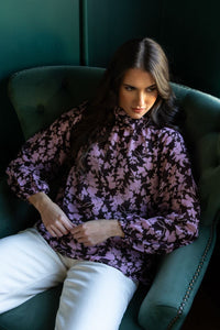 Love Note Blouse / Lilac Whisper