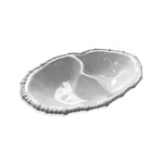 Melamine Pearl Double Serving Bowl