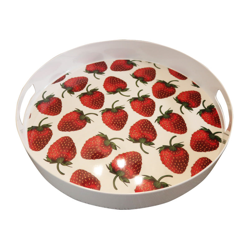 Melamine Tray - Strawberry