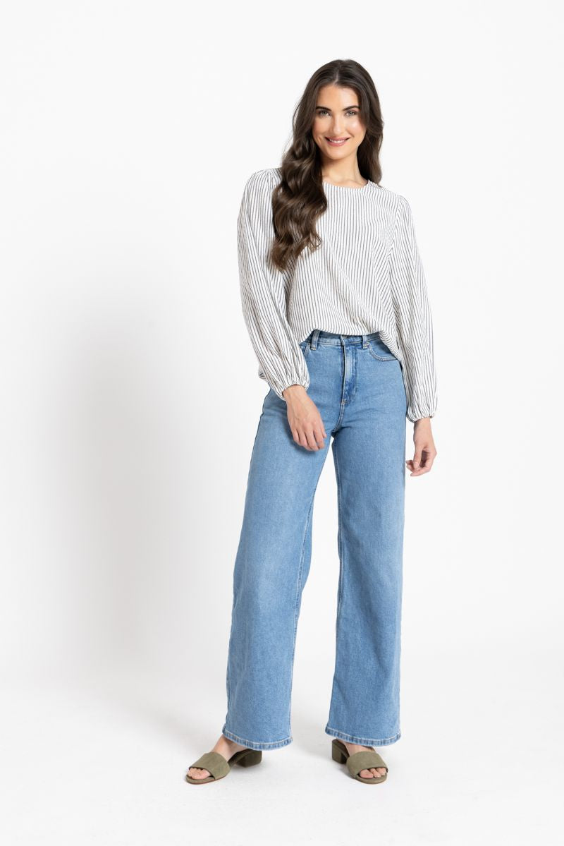 Brilliance Blouse / Stripe
