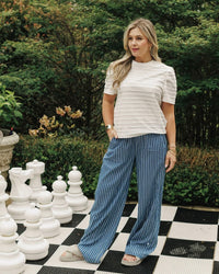 Otis Pants / Indigo Stripes