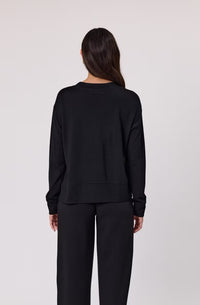 Hazel Merino Top / Black
