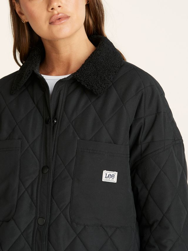 Quinn Quilted Jacket - Black