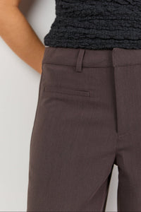 Fierce Chocolate Low Rise Stretch Wide Pants