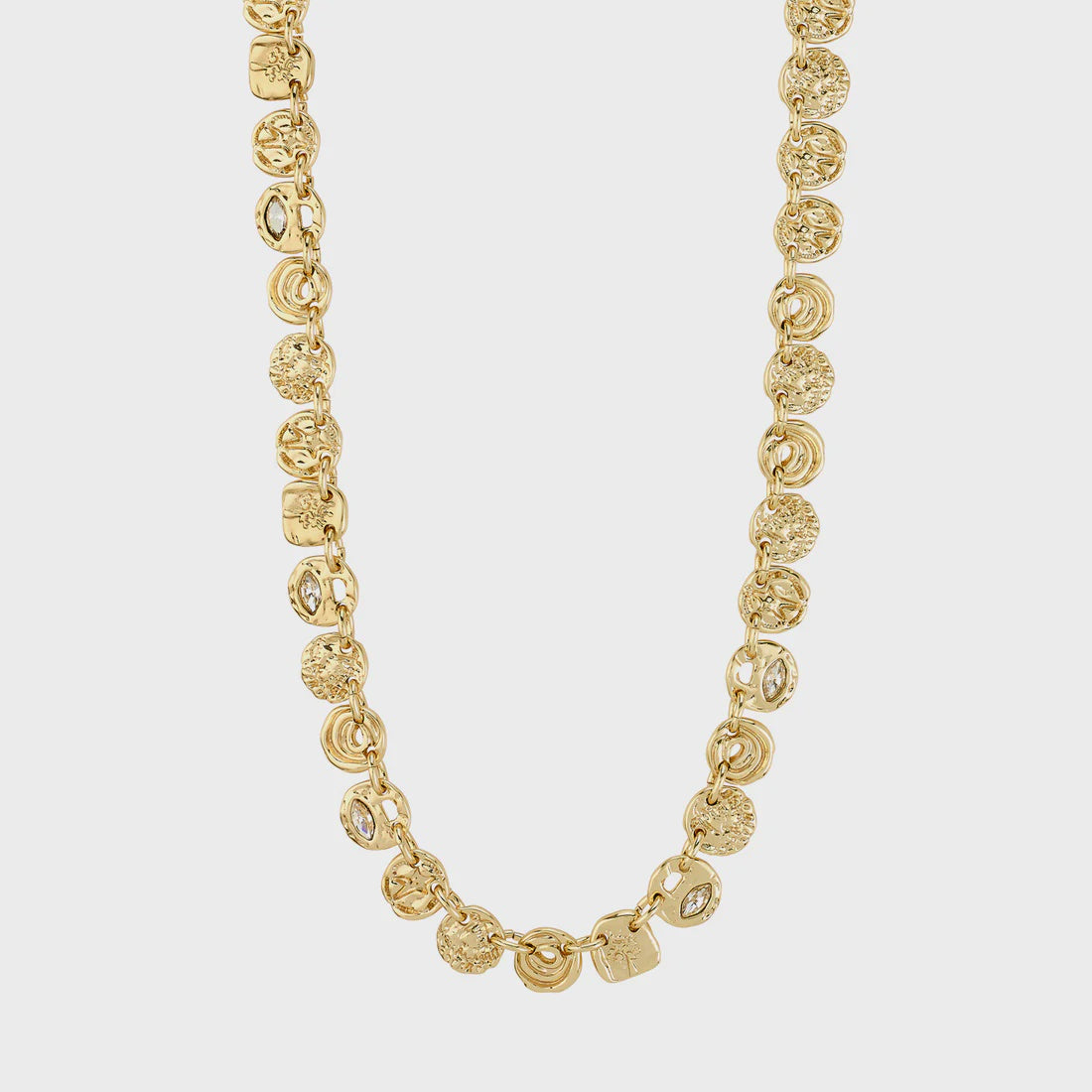 Fire Necklace - Gold Plated