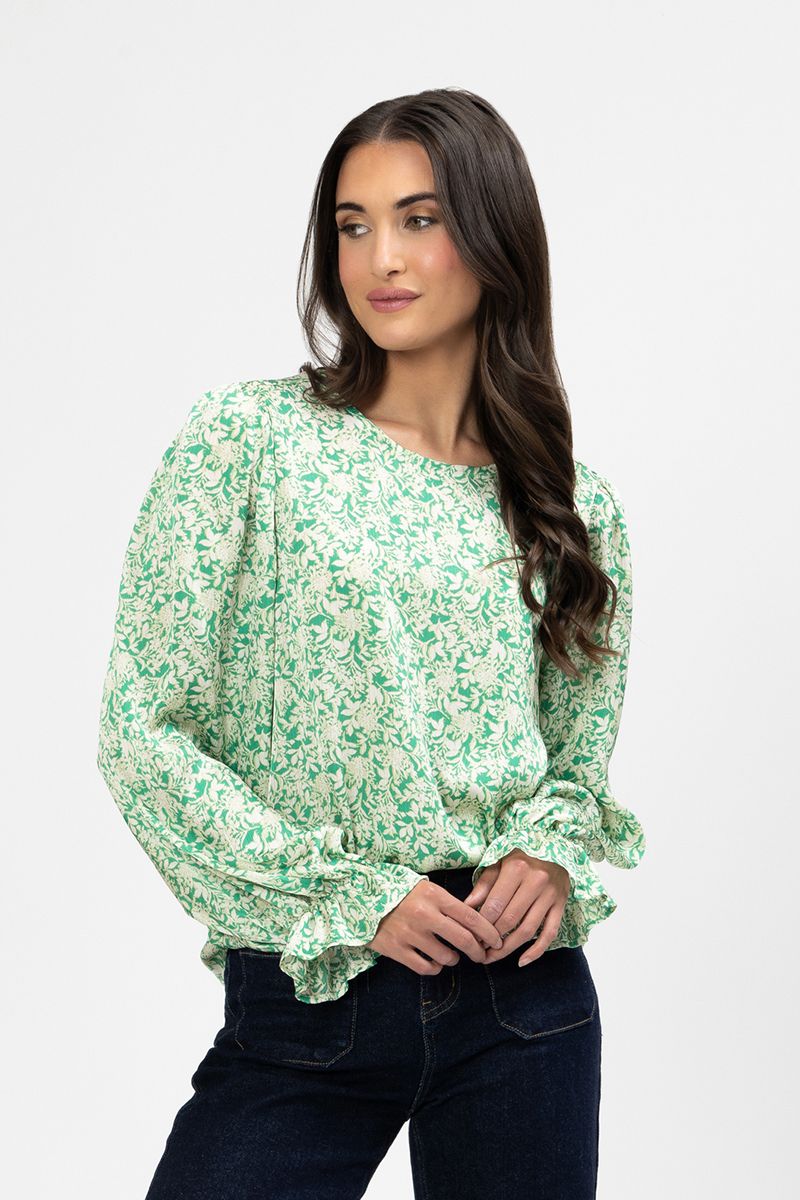 Patti Top - Green Delight