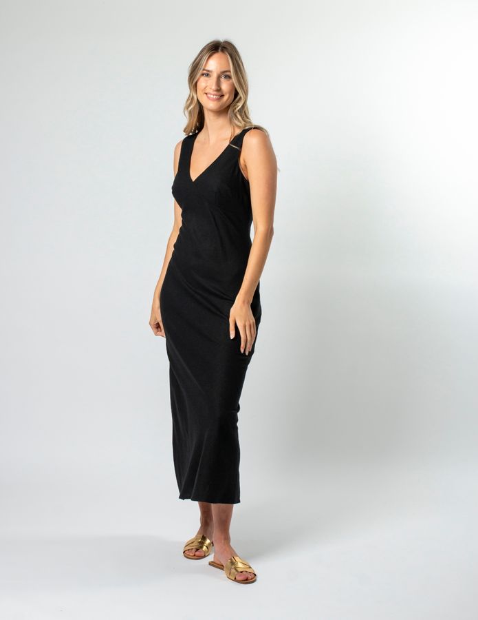 Fleur Dress - Black