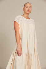 Fleur Relaxed Dress - Canvas