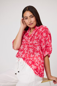 Fleur Top - Fleur Print