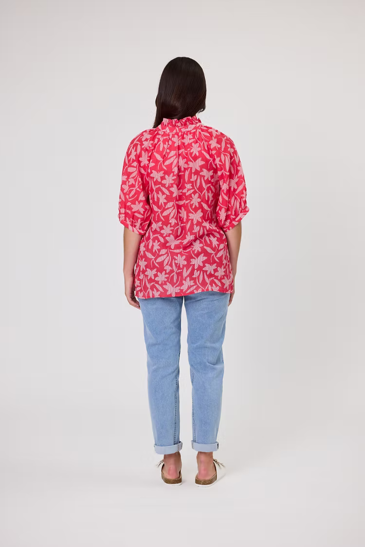 Fleur Top - Fleur Print