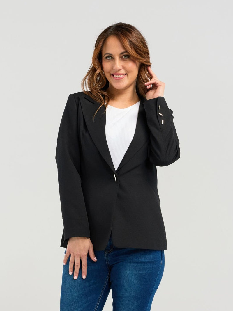 Flora Blazer - Black