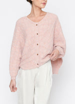 Frances Cardigan - Dusky Pink