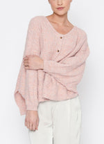 Frances Cardigan - Dusky Pink