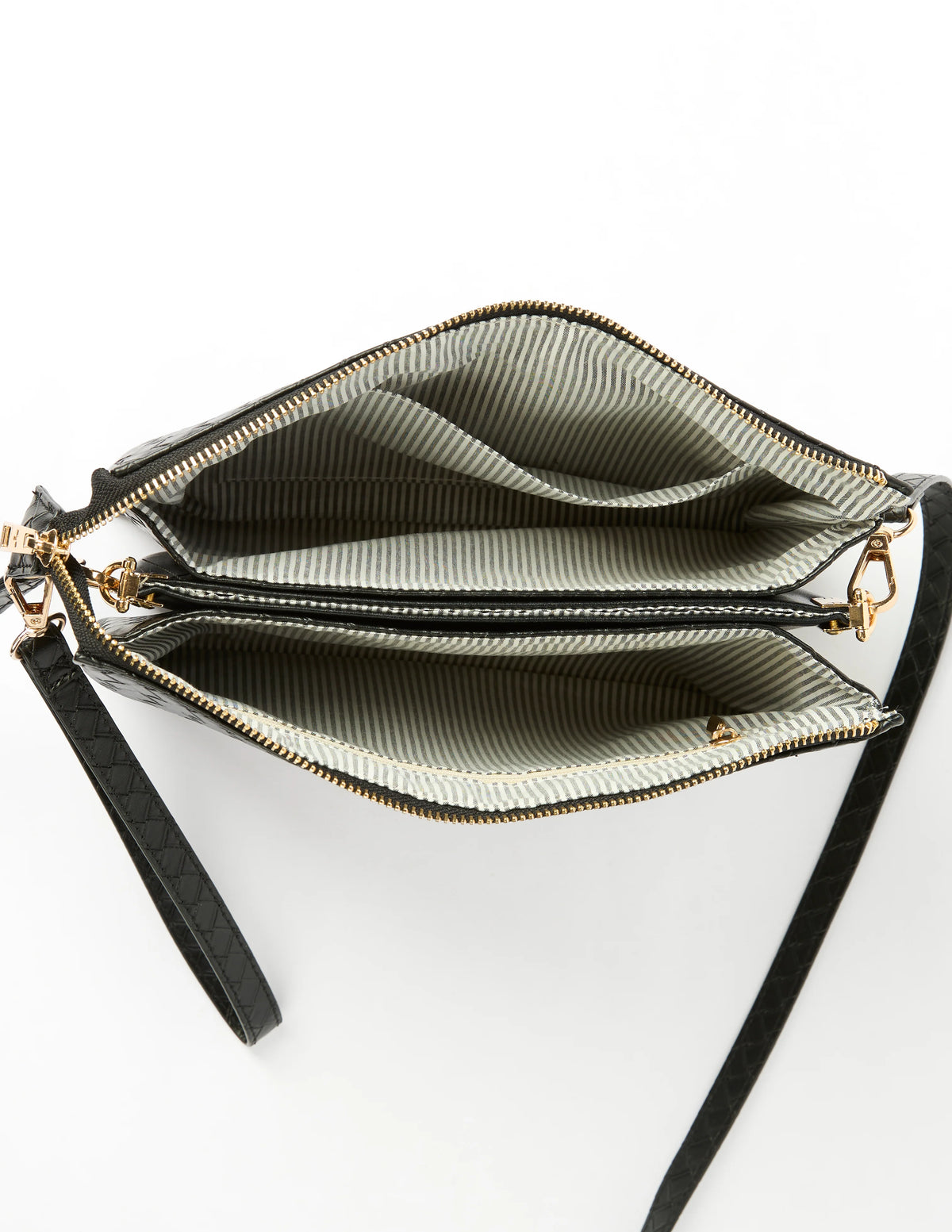 Frankie Bag - Black Woven