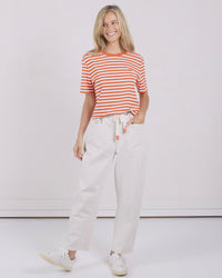 Carter Barrel Jean - Sand