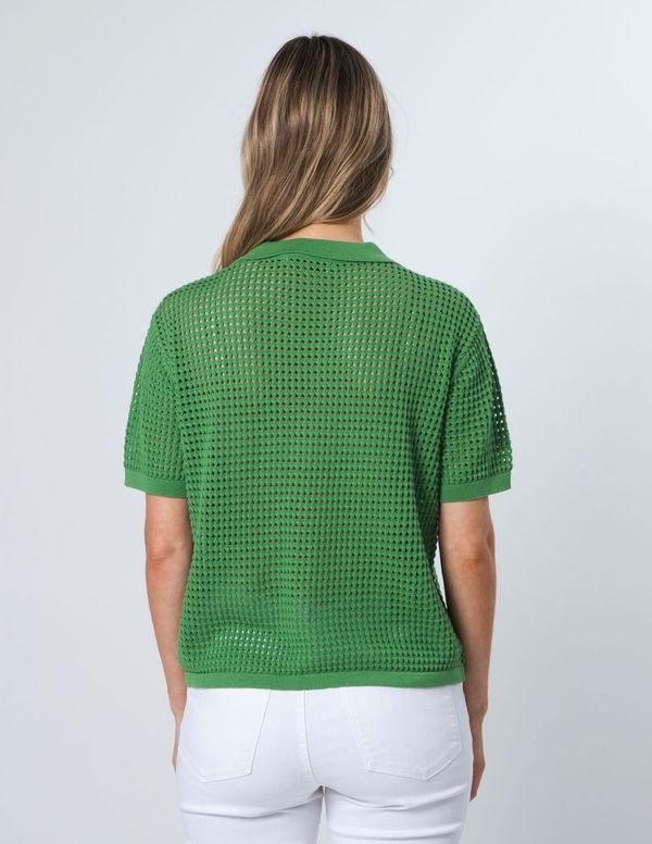 Holly Knit Top - Cress