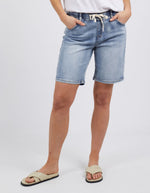 Gabby Bermuda Short - Mid Blue