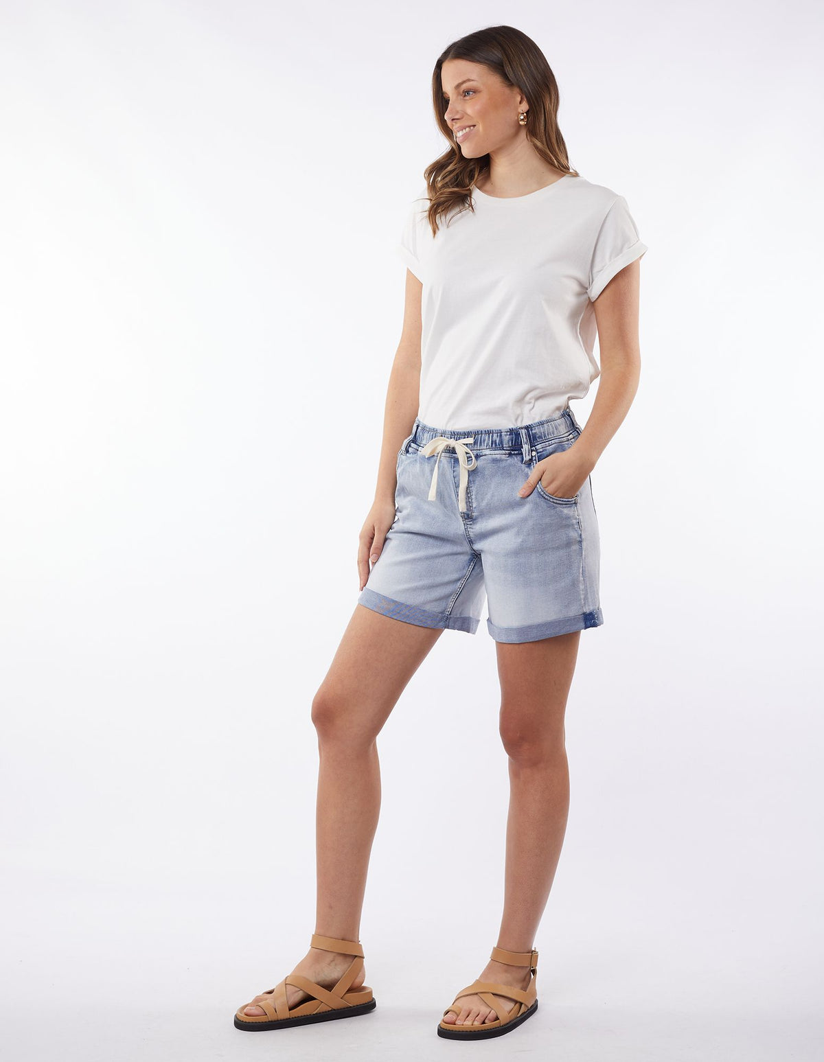Gabriele Jogger Short - Light Blue