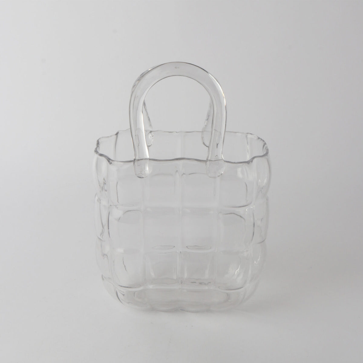 Glass Bag Vase