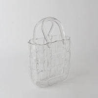 Glass Bag Vase