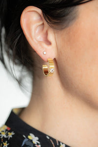 Glimmerline Hoop Earring