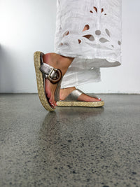 Grazia Sandal - Rose Gold