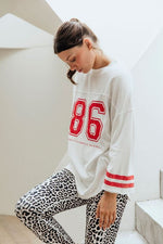 Eighty Six L/S Tee - Vintage White