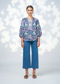 Gypset Blouse - White Multi