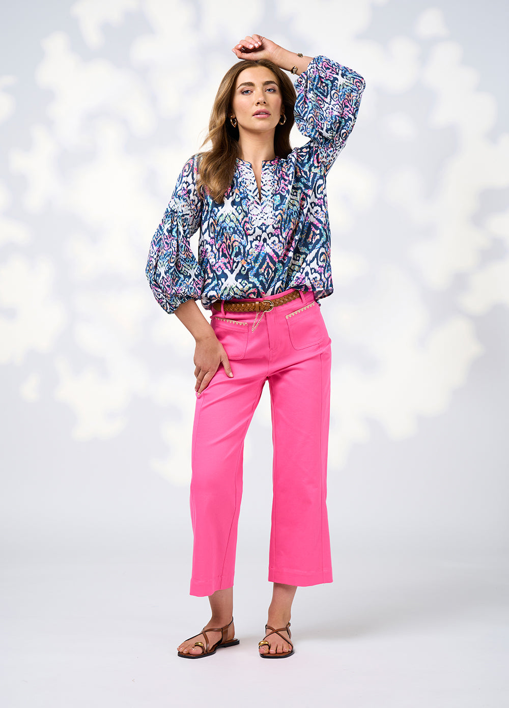 Gypset Blouse - White Multi