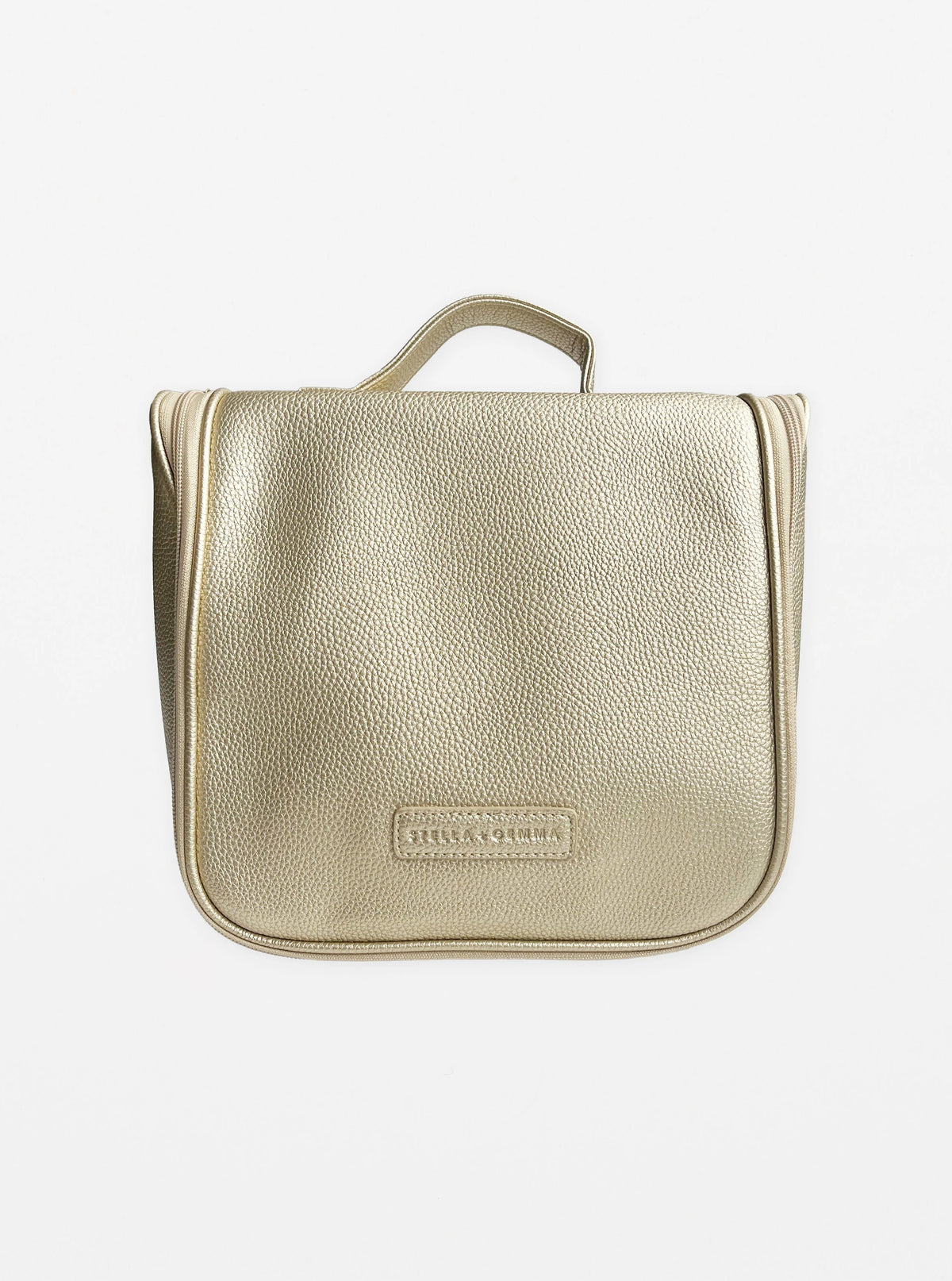 Hanging Makeup Case - Gold