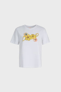 Hibiscus Holiday T-Shirt - White