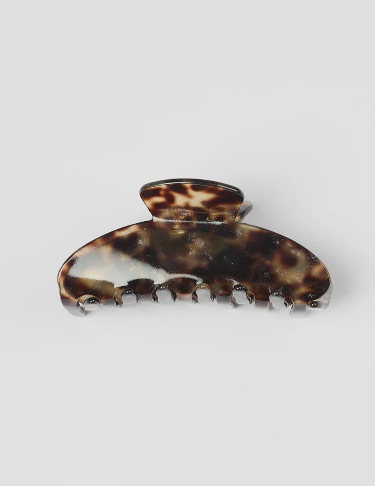 Hair Claw Leopard - Brown