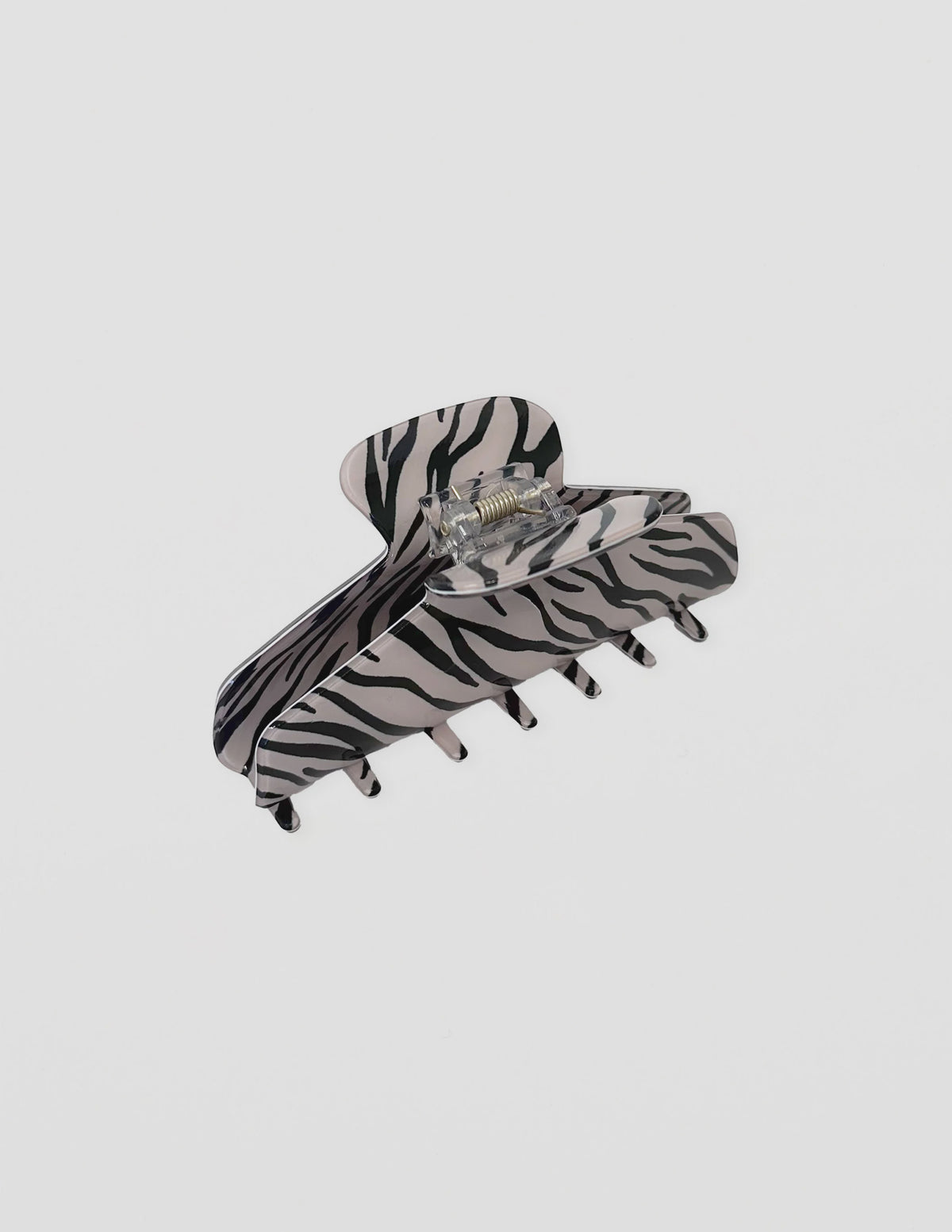 Hair Grip - Zebra Print