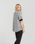 Havana Top - Black Plaid