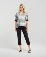 Havana Top - Black Plaid