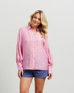 Heidi Blouse - Barbie Pink