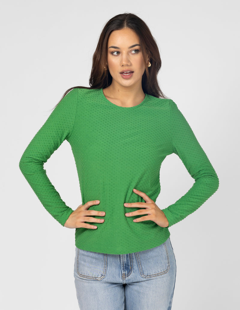 Holiday Top - Emerald